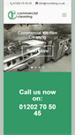 Mobile Screenshot of 1stcommercialcleaning.co.uk